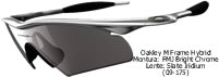 Oakley MFrame Hybrid FMJ Bright Chrome_Slate Iridium (09-175)